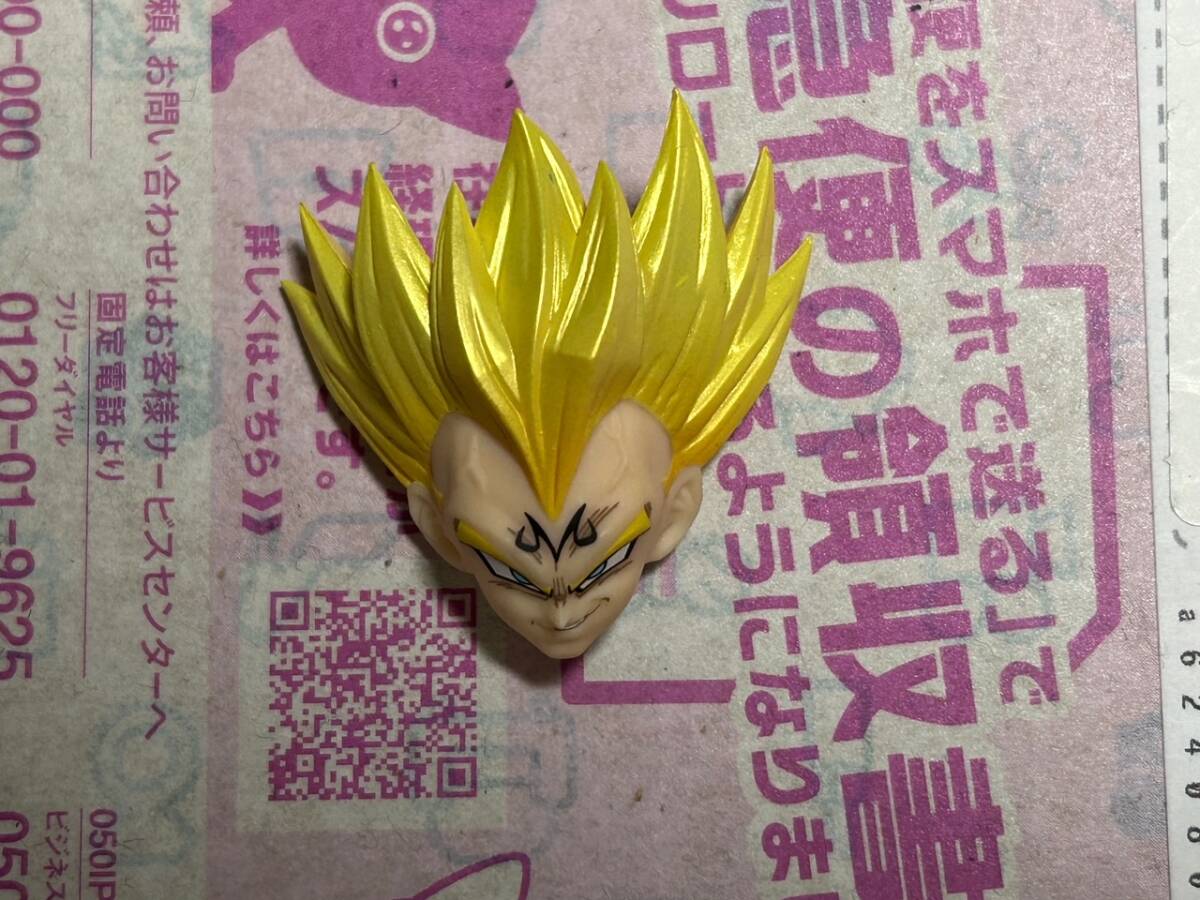 ジャンクパーツ 海外制品 TONSENARTTOYS 非S.H.Figuarts フィギュアーツ ドラゴンボール 魔人ベジータ 表情パーツ ナンバー７