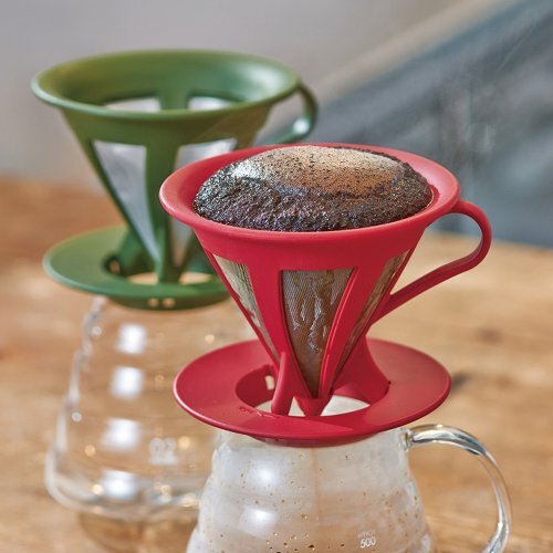 HARIO(ハリオ) ドリッパー カフェオール コーヒー ドリップ 1~4杯用 ブラック CFOD-02-B