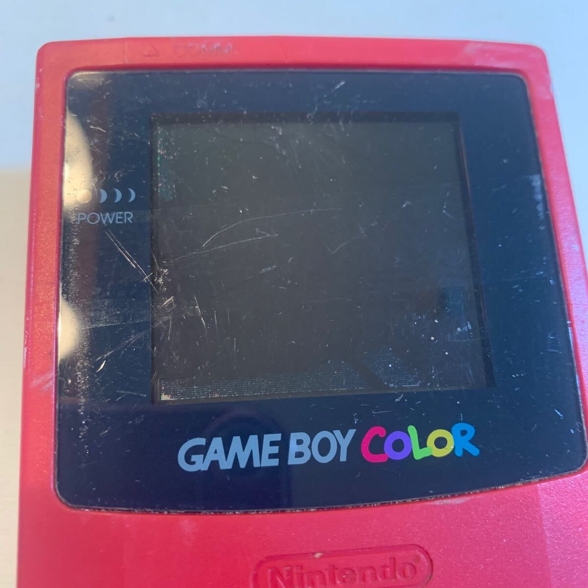 ゲームボーイ　カラー　GAME BOY　レッド GB](本体)ゲームボーイカラー GAMEBOY COLOR レッド(CGB-001