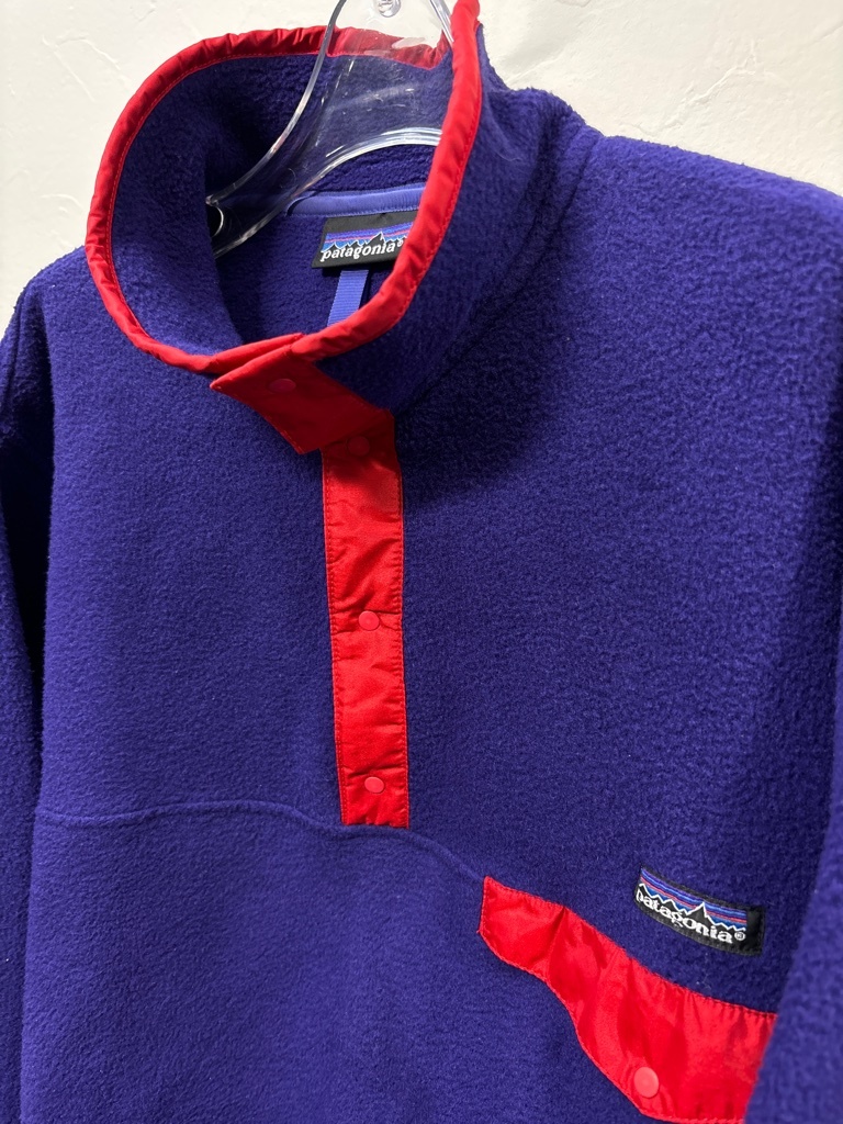 希少 1991年 patagonia パタゴニア SYNCHILLA Fleece SNAP-T 希少 1991年 patagonia パタゴニア SYNCHILLA Fleece SNAP-T