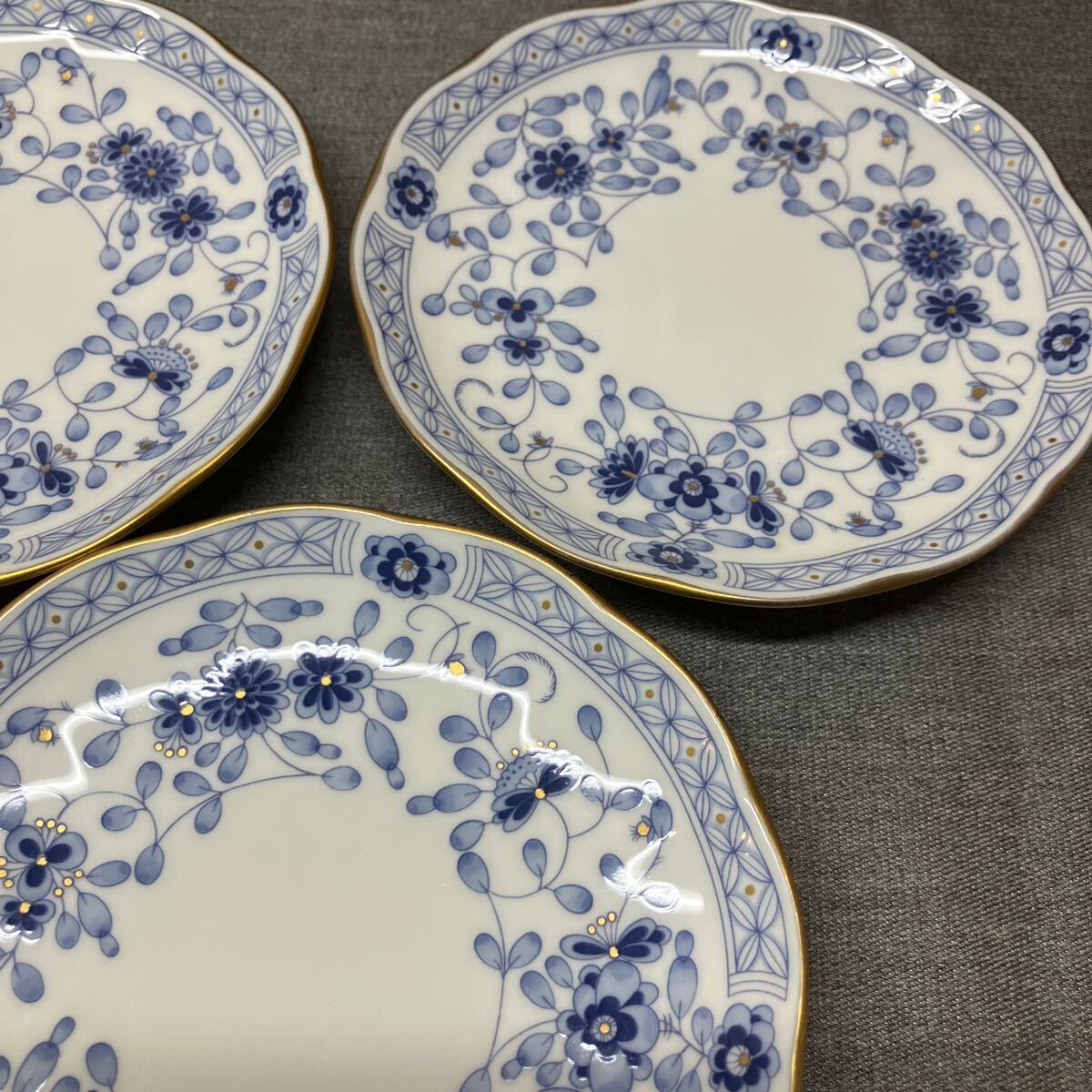 送料無料【Nた2750】ナルミ NARUMI 小皿3客 12 5cm ミラノ