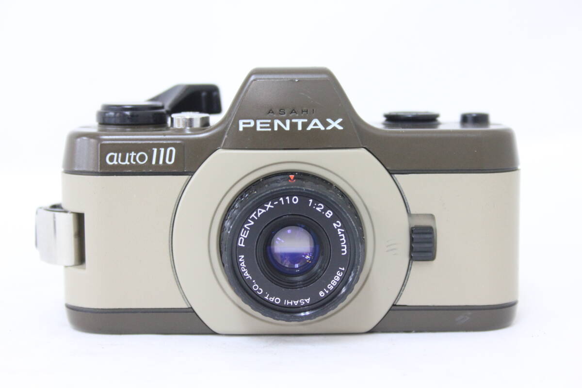 ペンタックス　PENTAX auto110 ブラウン　24mm f2.8 ペンタックス PENTAX auto110 ブラウン 24mm f2.8 PENTAX-110