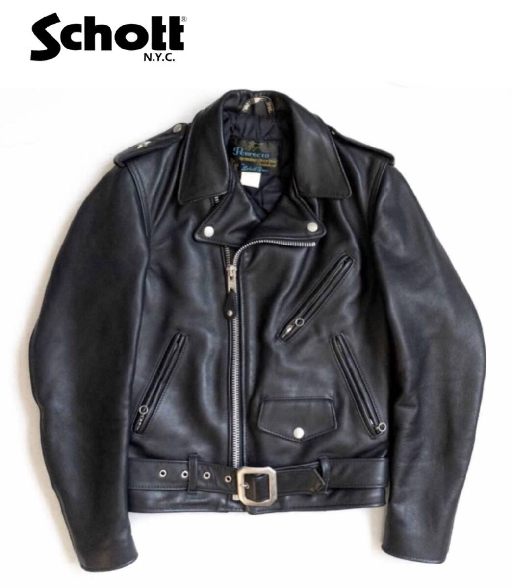 schottダブルライダース613XXワンスターサボテン黒タグ60年代 schottダブルライダース613XXワンスターサボテン黒タグ60年代