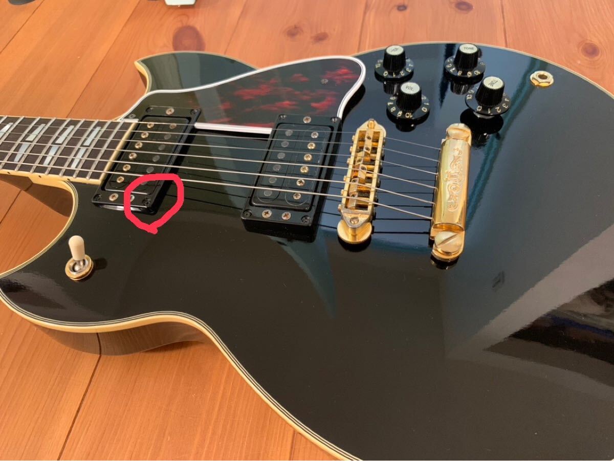 YAMAHA SG 1000 フレットレス改造品 Yamaha SG 1000 リフィニッシュ リフレット 改造 ラッカー