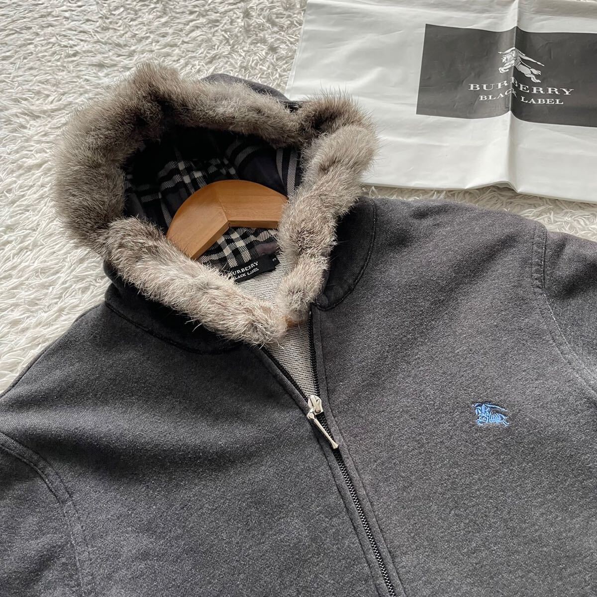 BURBERRY BLACK LABEL バーバリーブラックレーベル パーカー BURBERRY BLACK LABEL バーバリーブラックレーベル パーカー