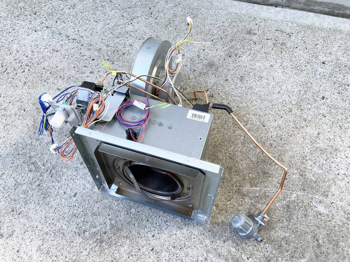 【ノーリツ：OTQ-3704SAY】 燃焼バーナーAssy 燃焼ファン 電磁ポンプ 点火トランス 一式 灯油 廃油ストーブなど （WK150）