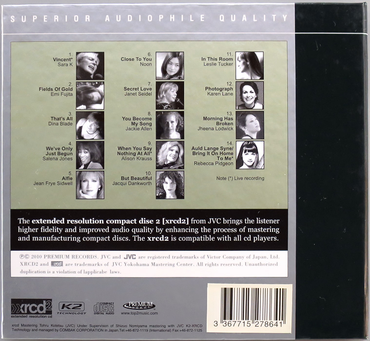 その他 BEST AUDIOPHILE VOICES III XRCD2 Best Audiophile Voices III – CD (XRCD, Compilation + 2 more