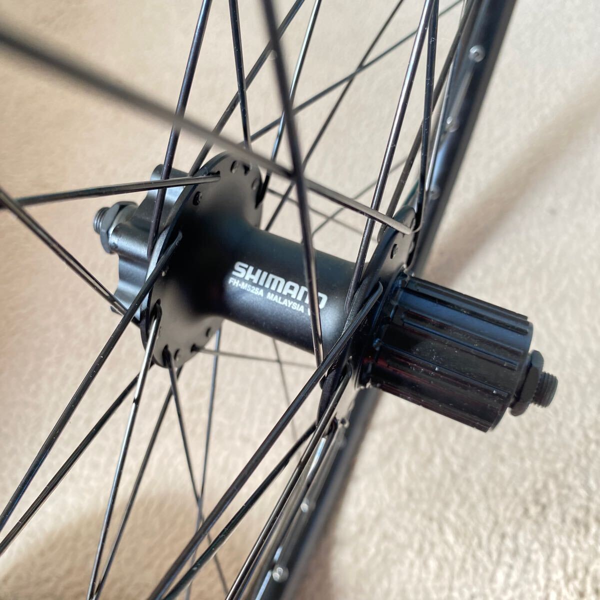 大人気新品セール ブ 26インチ DEORE SHIMANO 手組DISCホイール前後セット MTB OLD 26インチ、650C