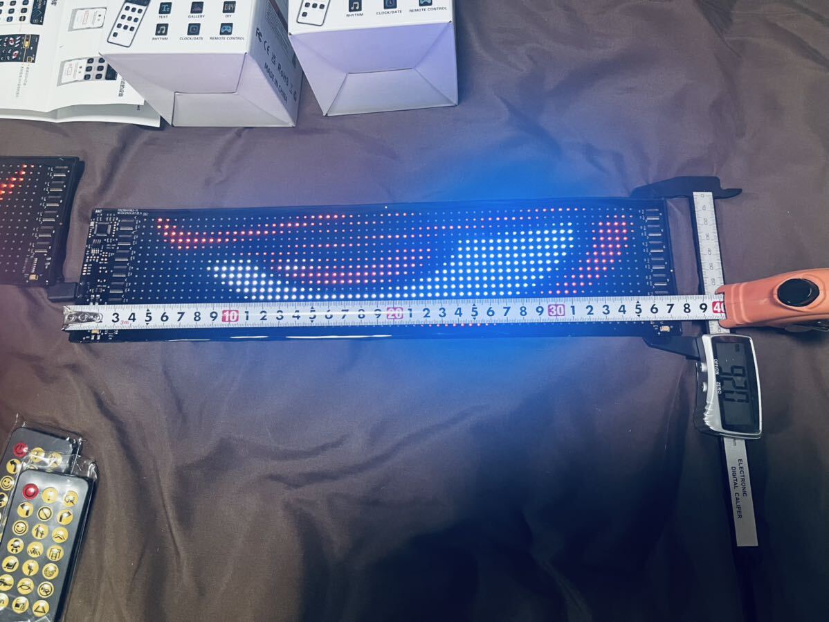 今話題‼︎デビル　アイ　LED 悪魔の目　9.2センチ×37.5センチ　2枚セット 今話題‼︎デビルアイLED 悪魔の目9.2センチ×37.5センチ2枚セット