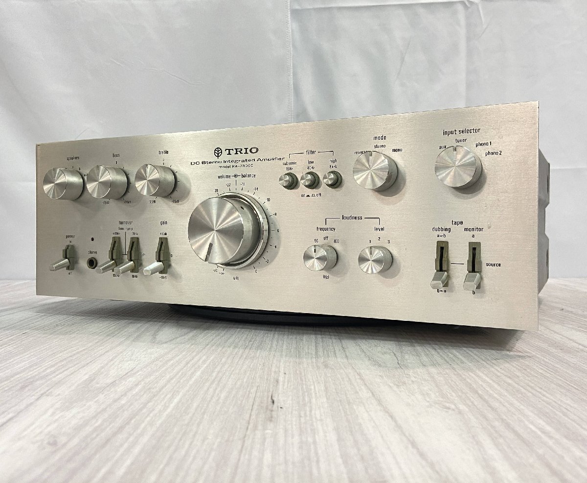 ◇2086 ジャンク品 TRIO トリオ プリメインアンプ KA-7300D ◇2086 ジャンク品 TRIO トリオ プリメインアンプ KA-7300D