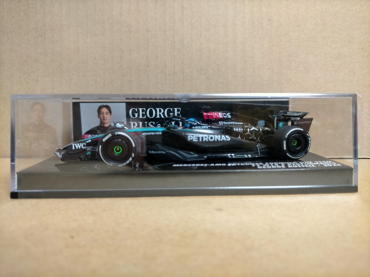 PMA 1/43 メルセデス AMG ペトロナス F1 W15 G.ラッセル No.63 2024