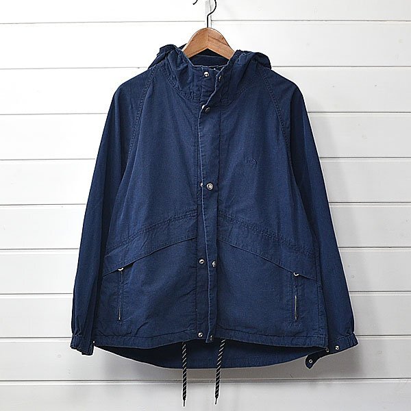 ノースフェイスパープルレーベル Indigo Mountain Wind Parka ジャケット WM インディゴ the north face purple label｜24k0809