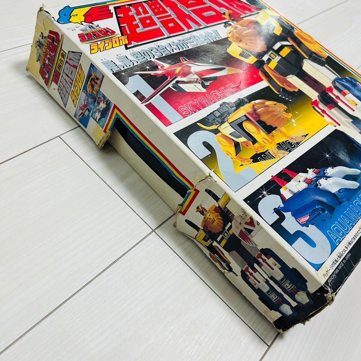 バンダイ dx超合金 ライブロボ 超獣戦隊ライブマン 昭和 当時物 バンダイ dx超合金 ライブロボ 超獣戦隊ライブマン 昭和 当時物