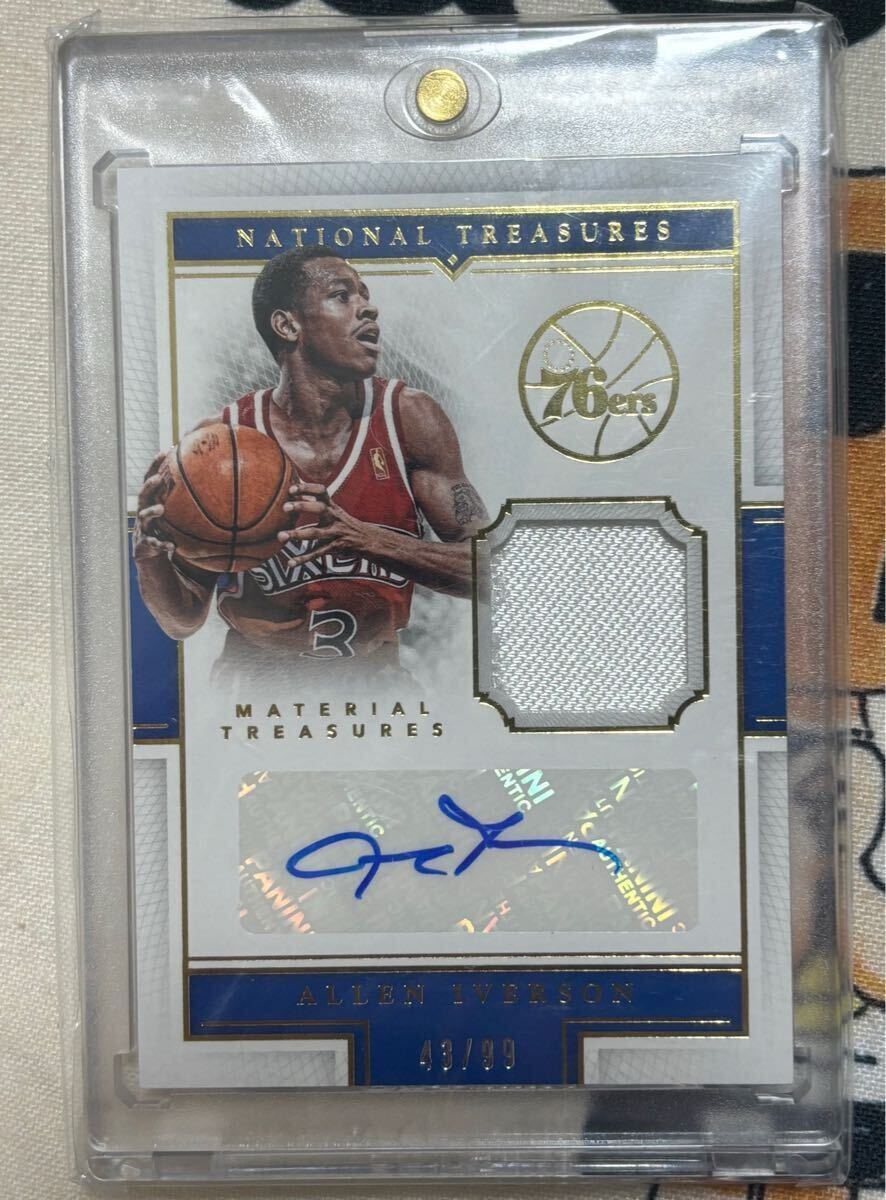 NBA Panini Mosaic 20 直筆サインカード アレンアイバーソン NBA Panini Mosaic 20 直筆サインカード アレンアイバーソン