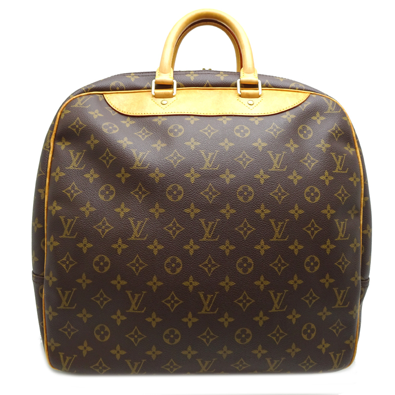 [. талант головной офис ]LOUIS VUITTON LV Louis * Vuitton evaji on M41443( негодный номер ) сумка "Boston bag" монограмма Brown DH84405