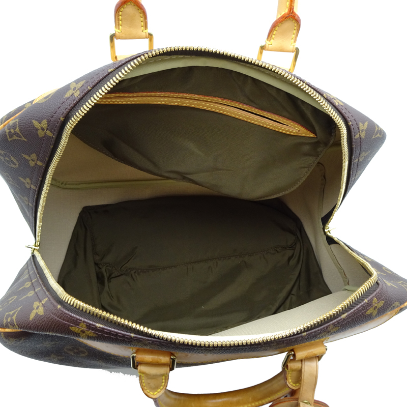 [. талант головной офис ]LOUIS VUITTON LV Louis * Vuitton evaji on M41443( негодный номер ) сумка "Boston bag" монограмма Brown DH84405