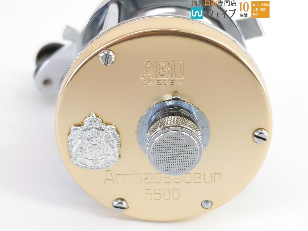 ABU アブガルシア アンバサダー 5500 #SS04872 ゴールド ABU アブガルシア アンバサダー 5500 #SS04872 ゴールド