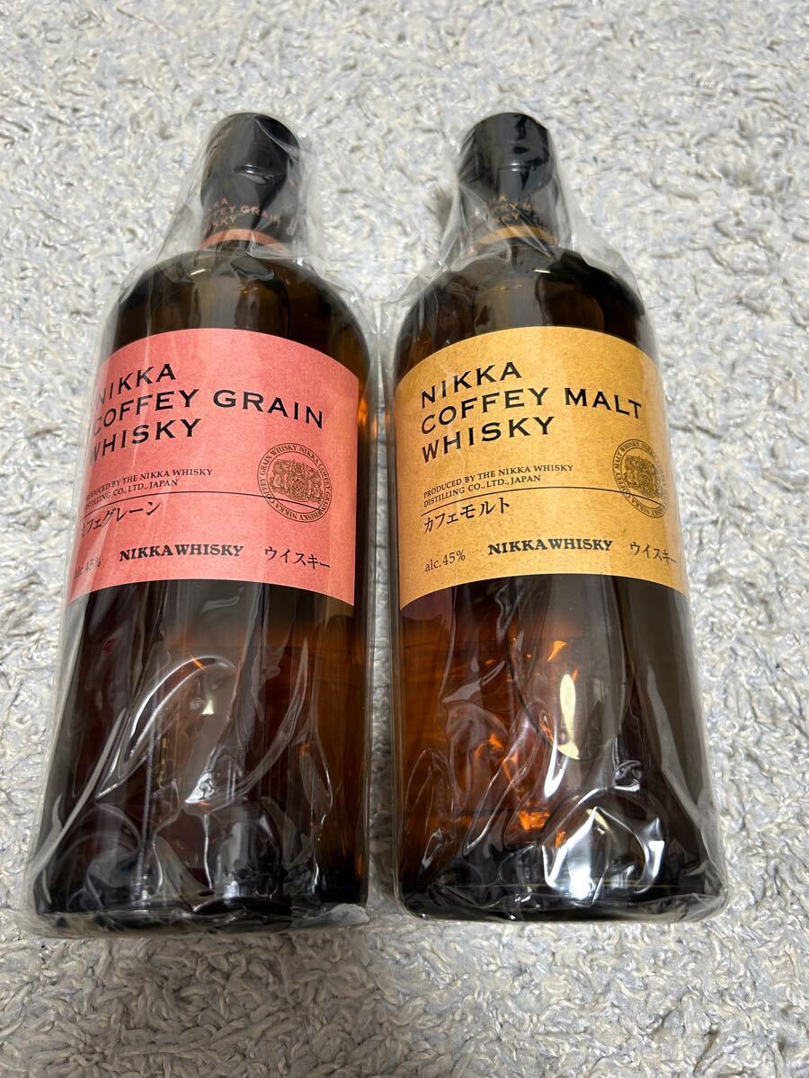 ニッカカフェモルト+ニッカザグレーン各1本計2本