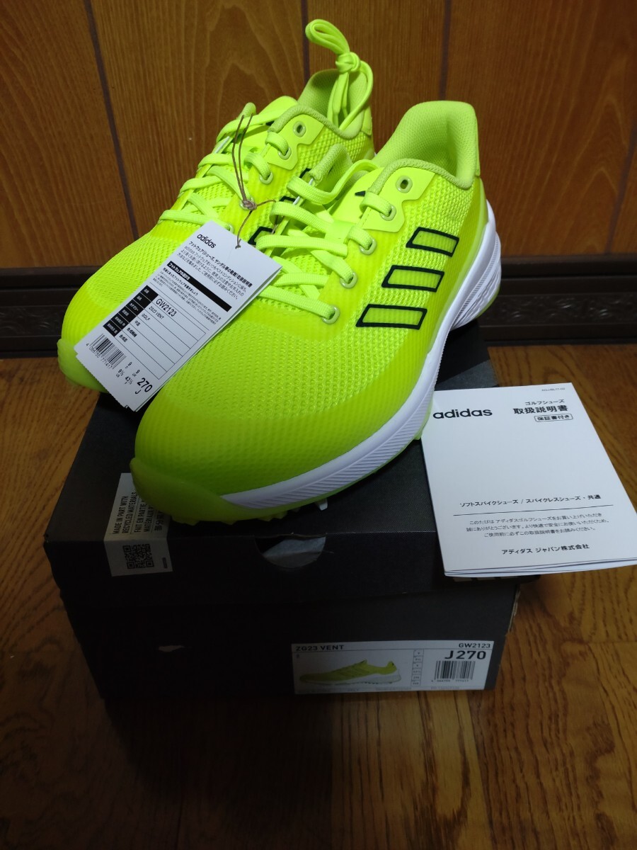 adidas Golf アディダスゴルフZG23 VENT (ゼットジー23ヴェント) ソフトスパイクゴルフシューズ