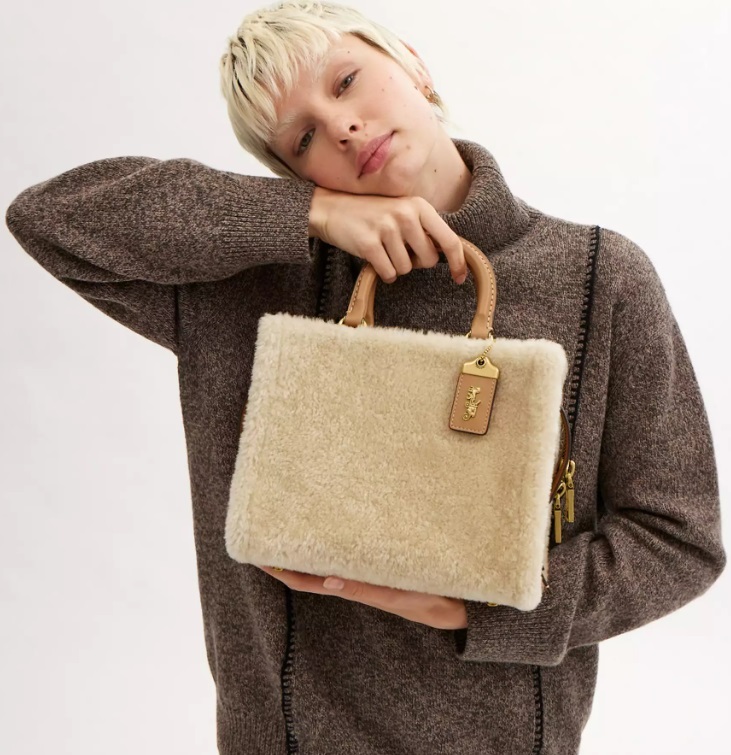 特価 レア COACH コーチ ROGUE ローグ 25 ふわもこ シアリング 特価 レア COACH コーチ ROGUE ローグ 25 ふわもこ シアリング