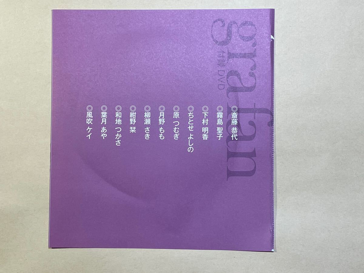 Yahoo!オークション - gra fan 未開封 付録 DVD 1枚 斎藤恭代
