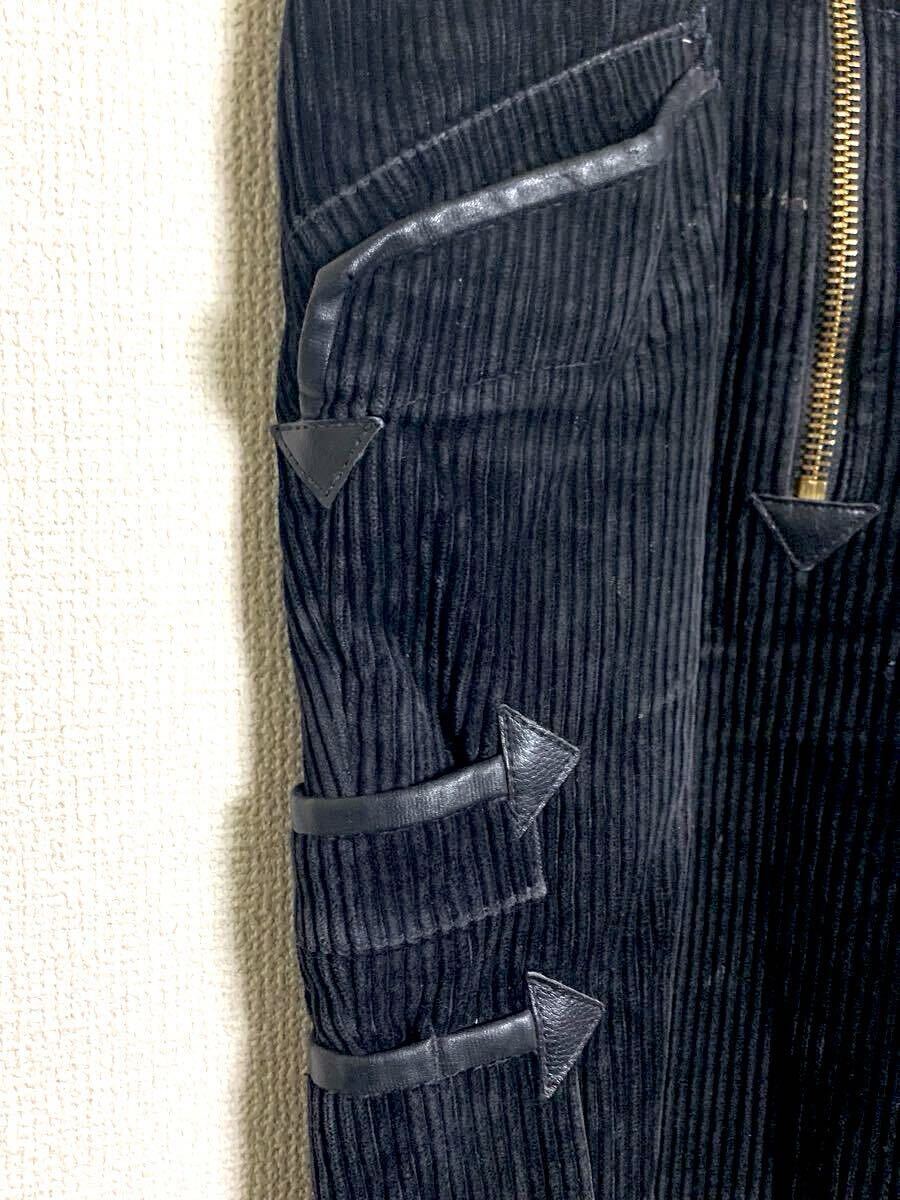 80s 90s Vintage futoshi . вельвет менять . карман roga- брюки nurmalso Германия производства рабочие брюки черный чёрный / Kempel молдинг s gold 