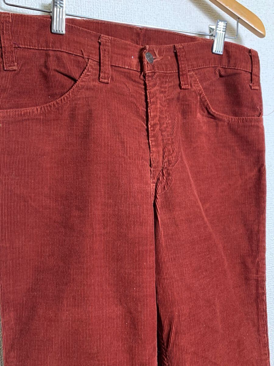 レアカラー 70s USA製 ビンテージ LEVI'S 646 コーデュロイ レアカラー 70s USA製 ビンテージ LEVI'S 646 コーデュロイ