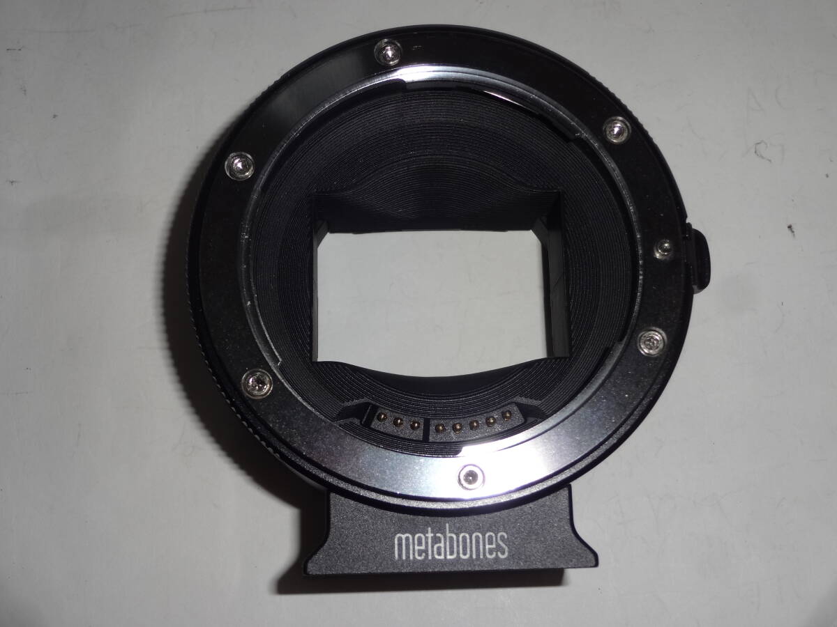 METABONES マウントアダプター MBEFEBT 初代（SONY E用電子接点付キヤノンEF）【ボディ側：ソニーE/レンズ側：キヤノンEF】【送料無料】