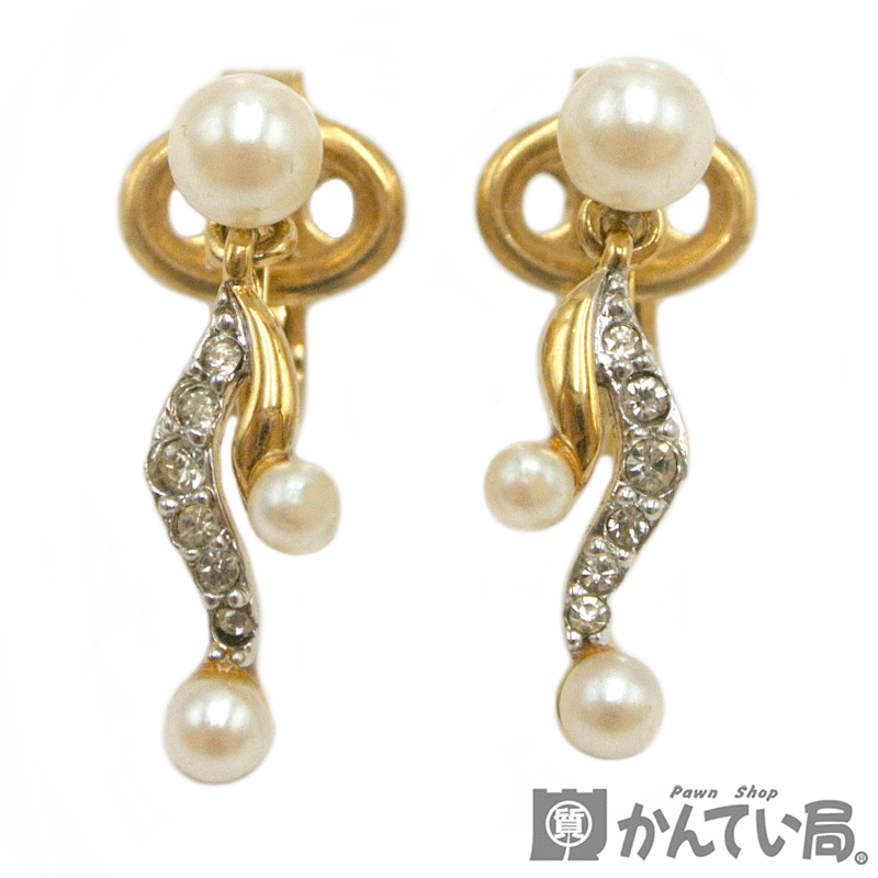21109 NINA RICCI 【ニナリッチ】イヤリング 両耳 ゴールド アクセサリー レディース