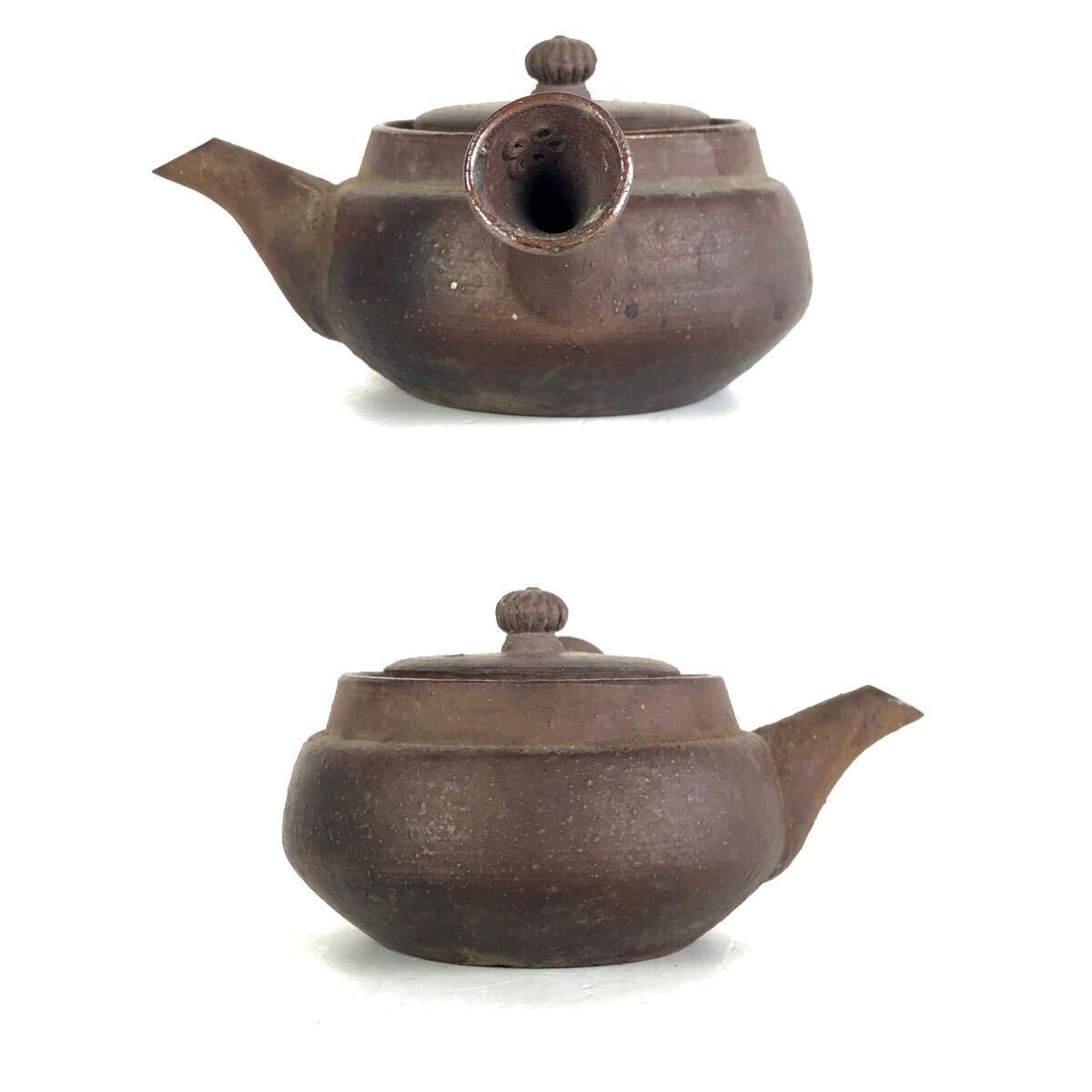 明治時代～大正時代 古萩 茶注 煎茶急須 煎茶道具 弛ま