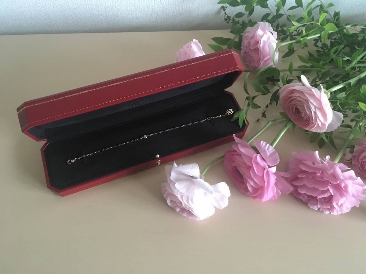 ★煌めくCartier★正規品純正ダイヤモンドディアマンレジェブレスレット★１８KPG★送料込み