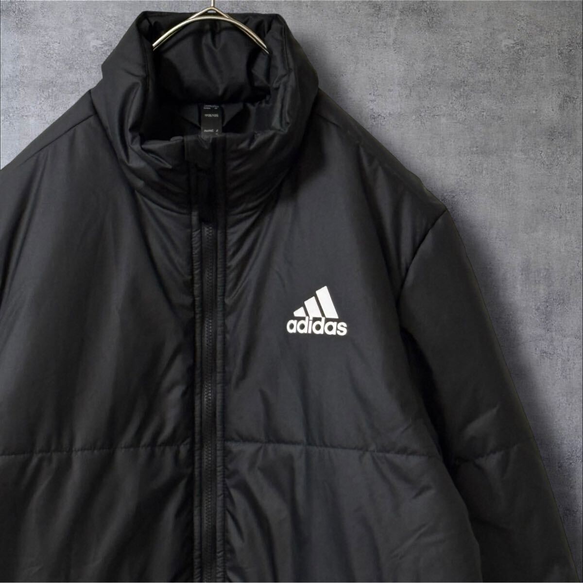 1494 美品 adidas アディダス 中綿ジャケット 黒 M スポーツ 1494 美品 adidas アディダス 中綿ジャケット 黒 M スポーツ