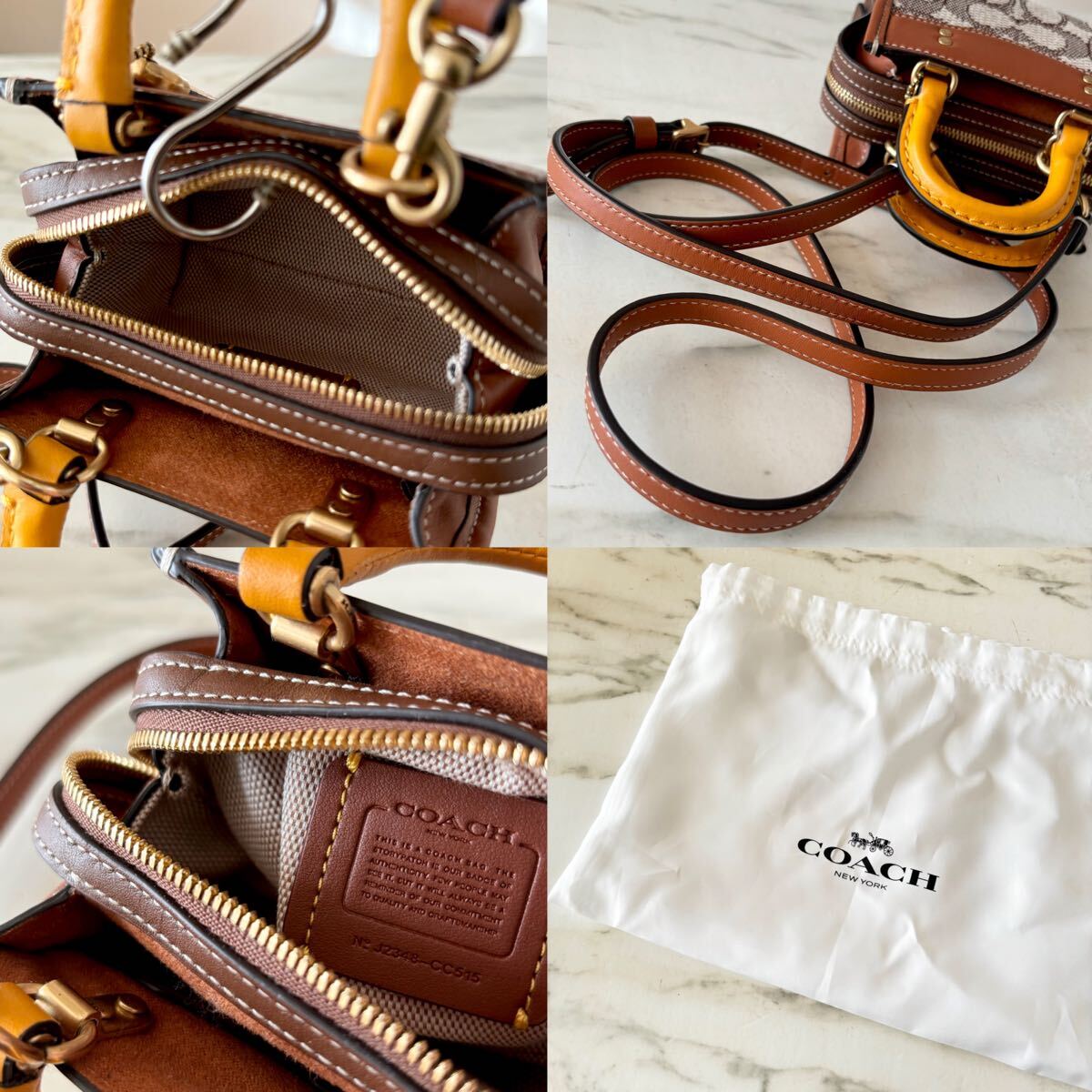 極美品 COACH ローグ 12 シグネチャーテキスタイルジャカード 極美品 COACH ローグ 12 シグネチャーテキスタイルジャカード