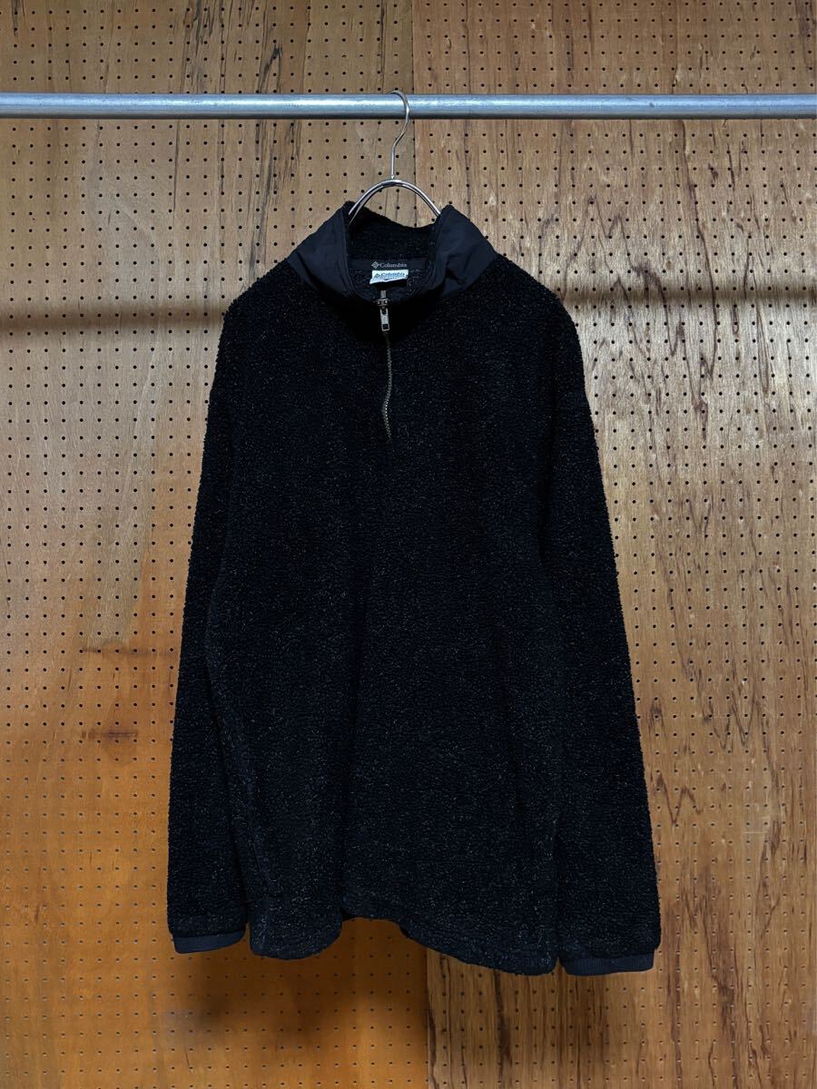古着 90年代 90s Columbia コロンビア フリース ボア ハーフ 古着 90年代 90s Columbia コロンビア フリース ボア ハーフ