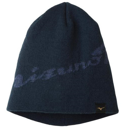  Mizuno Pro [ breath Thermo вязаная шапка ] 12JW0B0114 темно-синий 