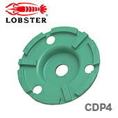 〈ロブテックス〉ダイヤモンドカップホイール　力削 CDP4