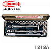 数量限定 〈ロブテックス〉ソケットレンチセット　1218A