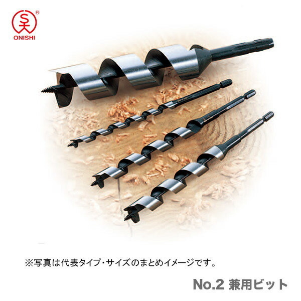 〈大西〉No.2 兼用ビット　20mm