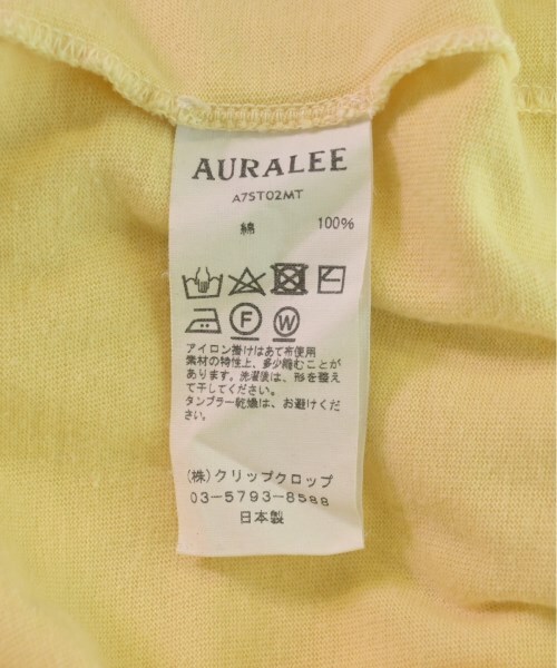 AURALEE T-shirt * cut and sewn men's o- Rally used old clothes 