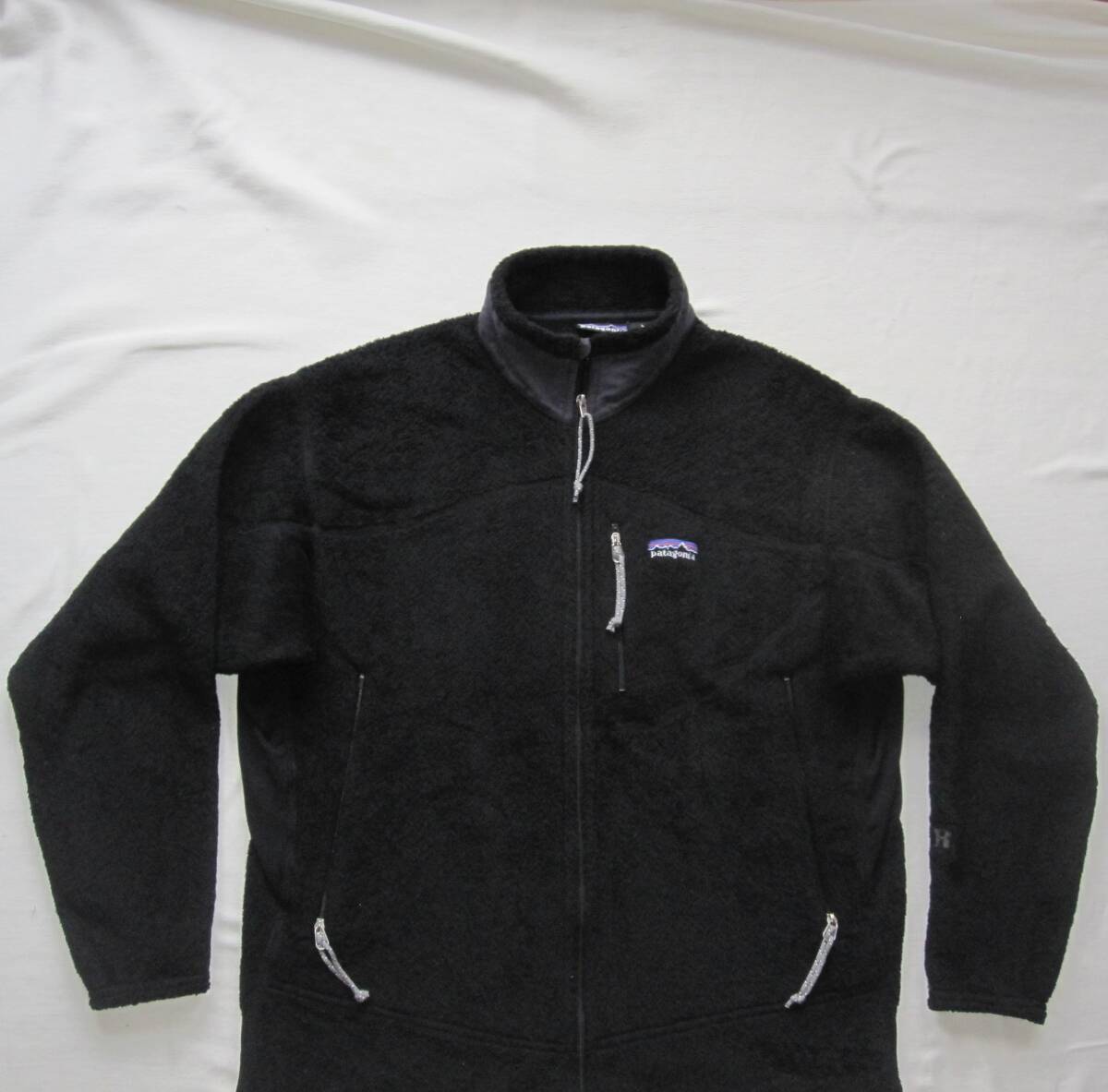 ☆ パタゴニア R2 ジャケット (L) 黒 2003年 刺繍ロゴ / 初期 / R4 レトロ ヴィンテージ patagonia / mars /