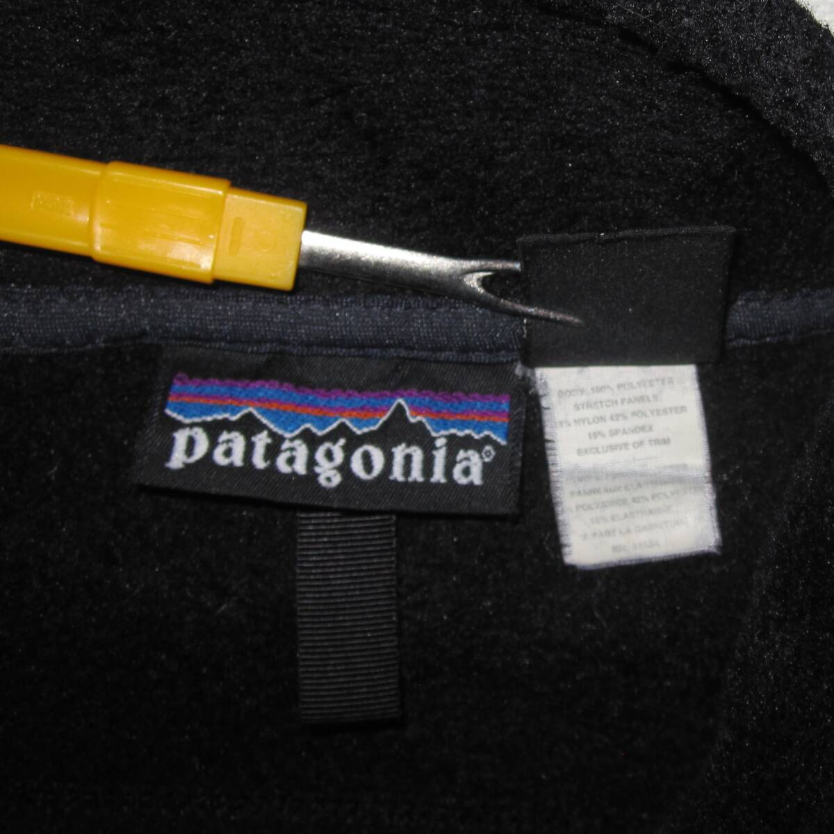 ☆ パタゴニア R2 ジャケット (L) 黒 2003年 刺繍ロゴ / 初期 / R4 レトロ ヴィンテージ patagonia / mars /