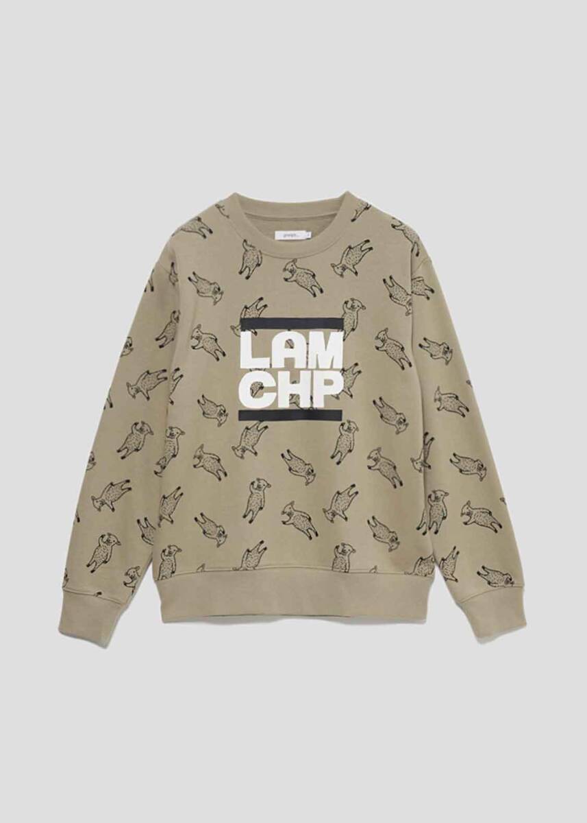 グラニフ　ラムチョップスウェット　Ｌ　新品