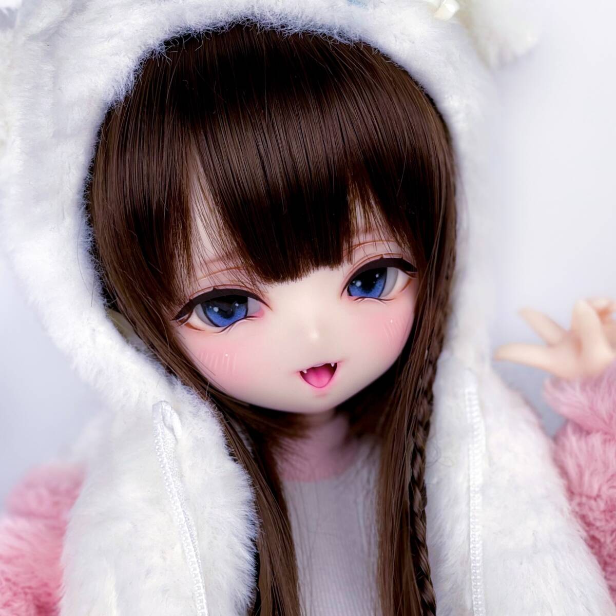 【p-house】 DDH-01 カスタムヘッド アイ 舌パーツ ソフビ盛り SW肌 