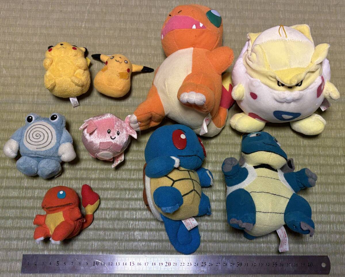 ◆送料無料◆ ポケモン ぬいぐるみ まとめ売り バンプレスト 景品 非売品 ジャンク 現状品 
