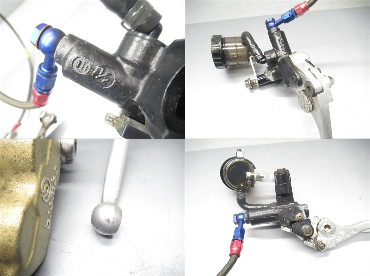 D2R6-1115 ホンダ VTR250 前期 ブレンボ 40㎜ キャリパー マスター ディスクローター セット♪ 【MC33-101～ キャブ車 動画有】