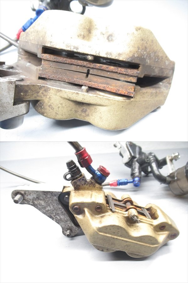 D2R6-1115 ホンダ VTR250 前期 ブレンボ 40㎜ キャリパー マスター ディスクローター セット♪ 【MC33-101～ キャブ車 動画有】