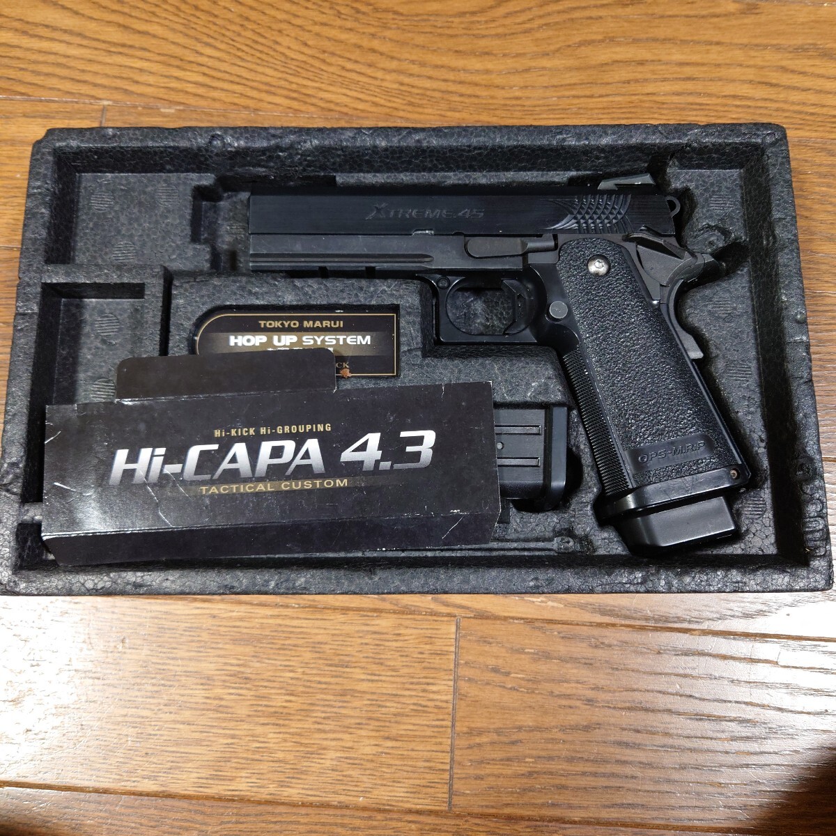 新品 東京マルイ ハイキャパ 4.3 カスタム 改修品 10禁 新品 東京マルイ ハイキャパ 4.3 エクストリーム カスタム 改修
