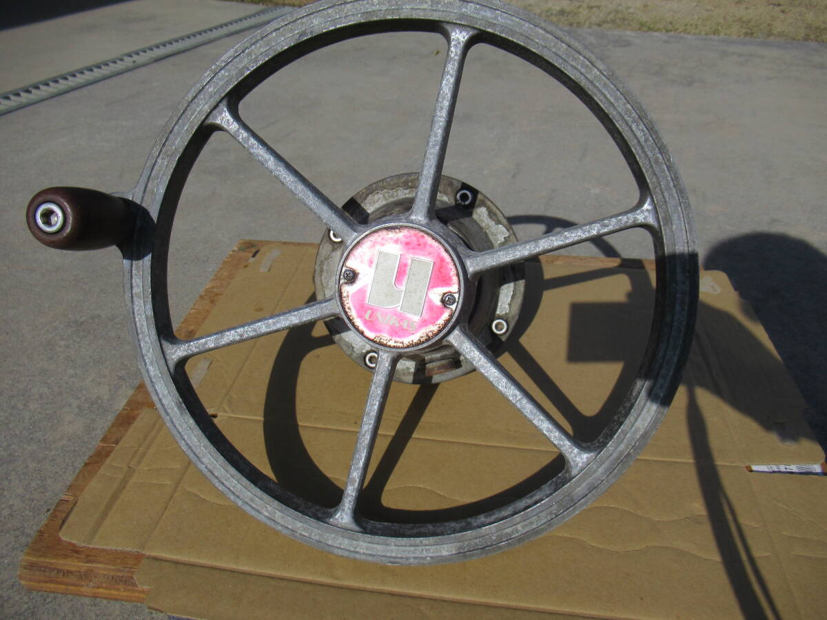 【送料無料（一部地域を除く）】 ユニカス □動画有 油圧ハンドル UNIKAS ステアリング 径Φ34mm 操舵装置