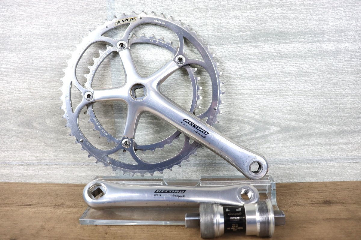 Campagnolo RECORD カンパニョーロ レコード 53/39T 172.5mm 2×10速 10S ITA規格 軸長102mm クランクセット cicli17 FD7