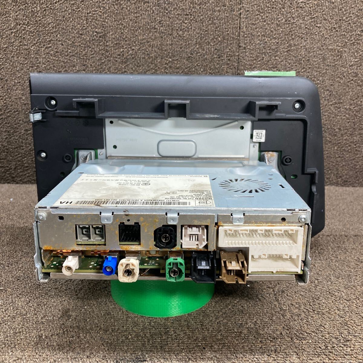 AV11-520 супер-скидка навигационная система 9 дюймовый Nissan Note E13 BOSCH 259156XJ3A AIVIB13B0 Bluetooth HDMI корпус только простой рабочее состояние подтверждено б/у текущее состояние товар 
